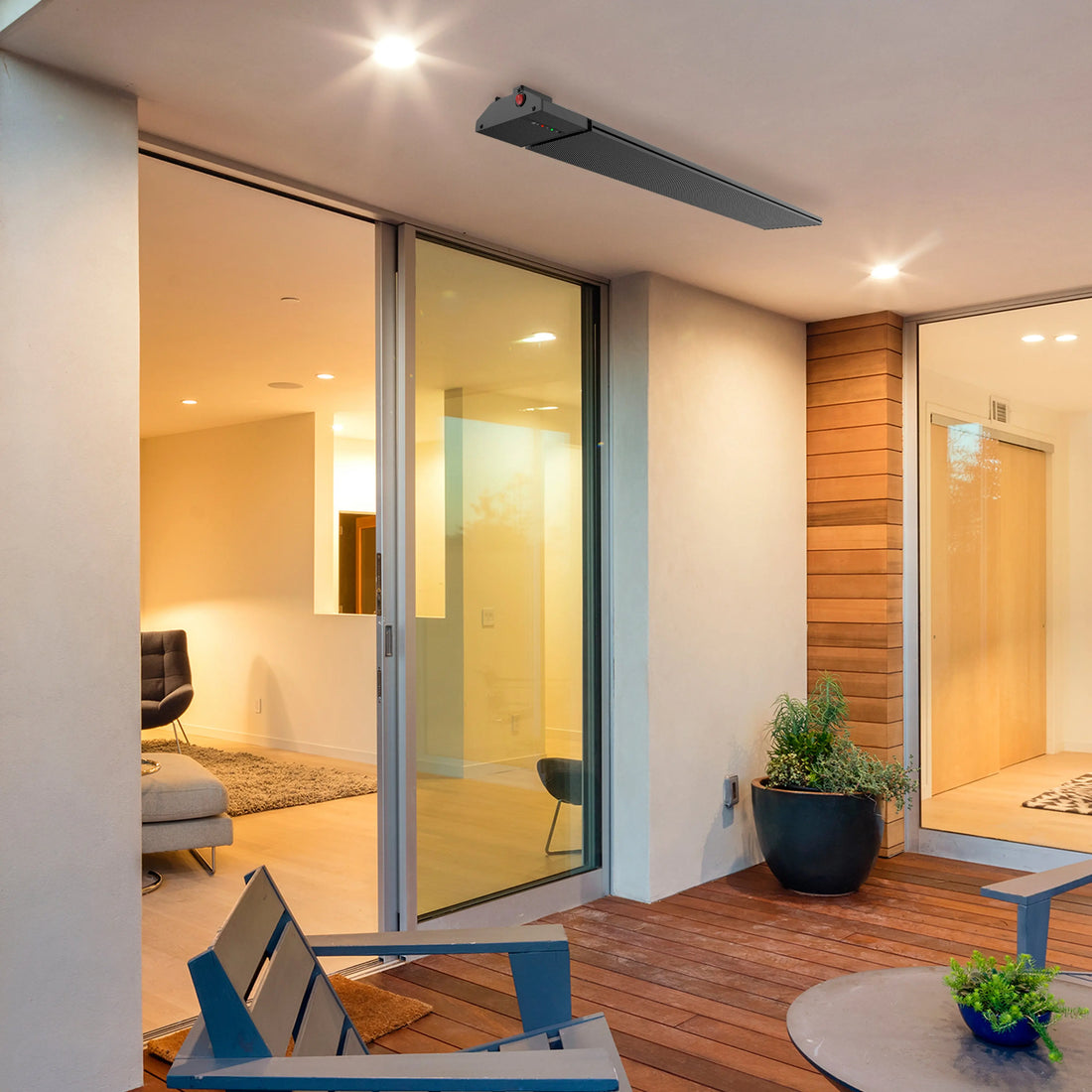 Embrace Alfresco Luxury: Elevate Your Outdoor Space with Mercator Ikuü Smart Strip Heater