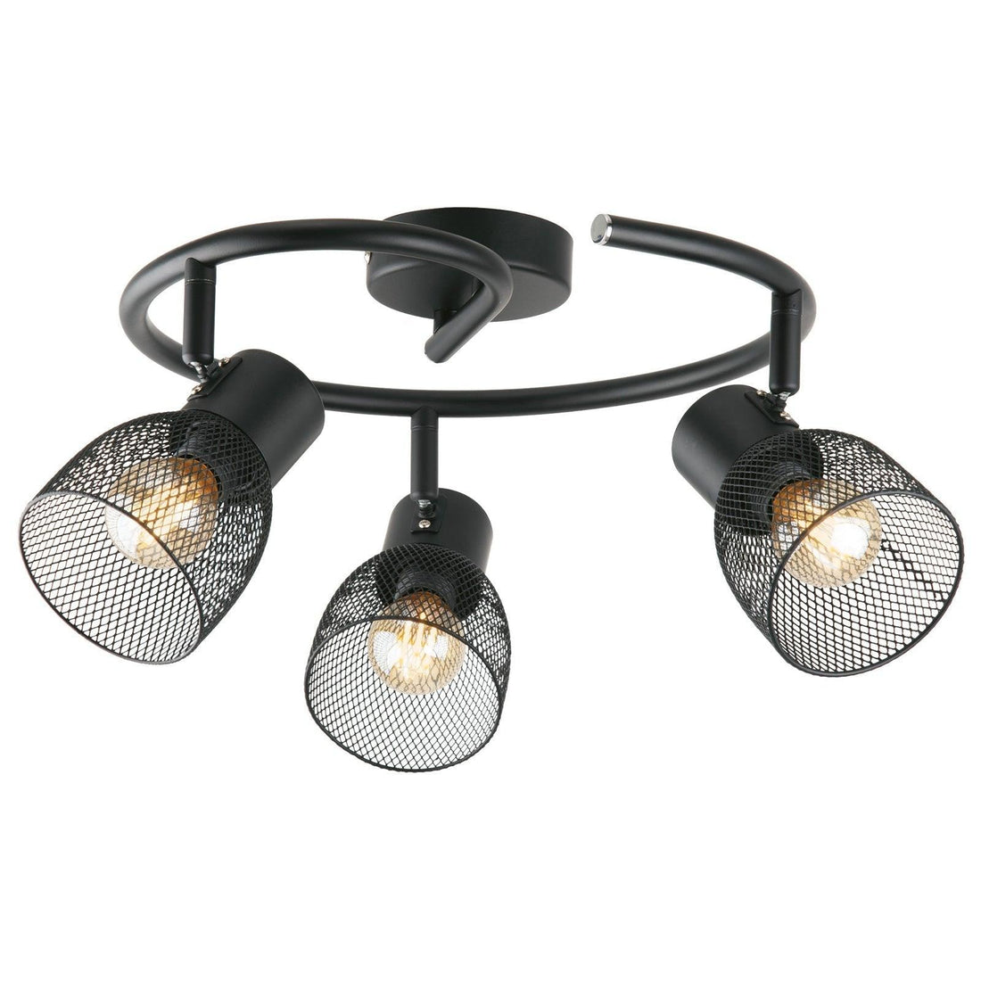 Emily 3Lt Industrial Round Spotlight Mercator