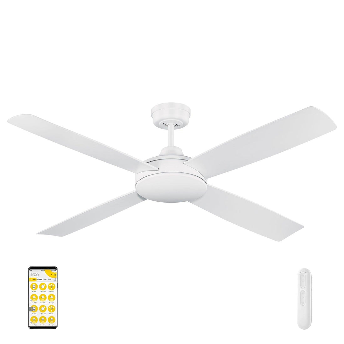 Anova DC Ikuü Smart Wi-Fi Ceiling Fan with Remote Mercator