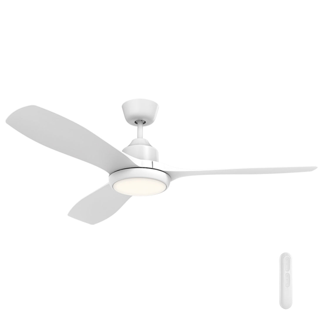 Raptor 131cm DC Ceiling Fan with Remote and LED Light