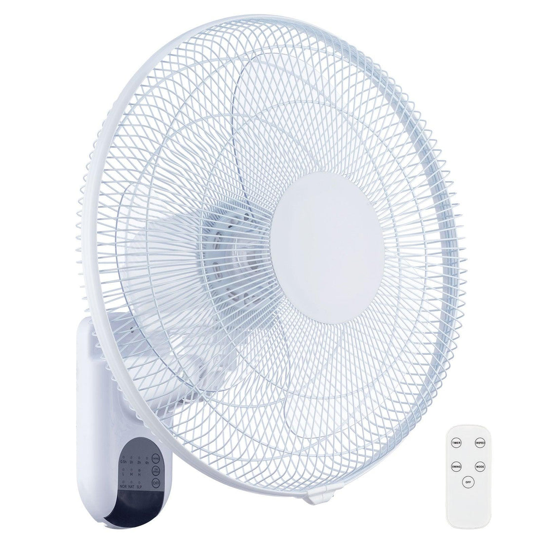 Ivan 40cm Wall Fan with Remote Control Mercator