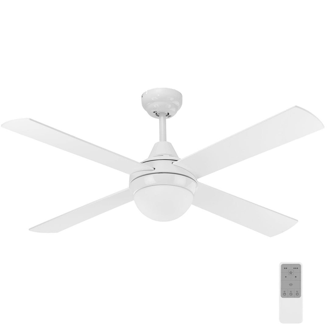 Lonsdale AC Ceiling Fan with LED Light and Remote Mercator