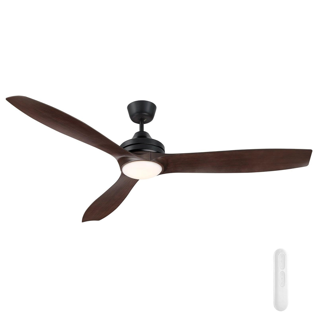 Lora DC Ceiling Fan with LED Light and Remote Mercator