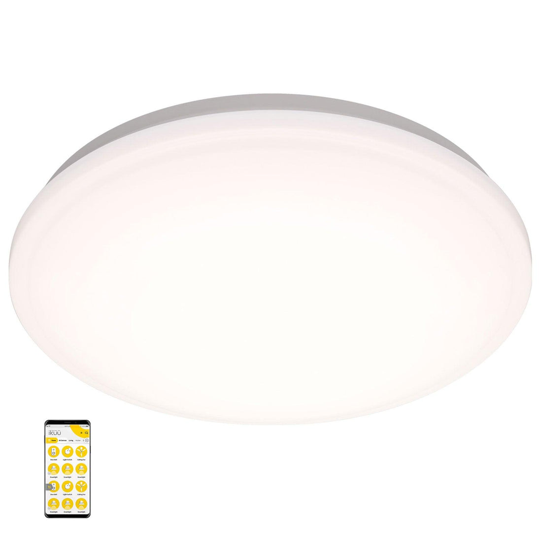 Ikuü Smart Wi-Fi 22W LED Ceiling Light Mercator