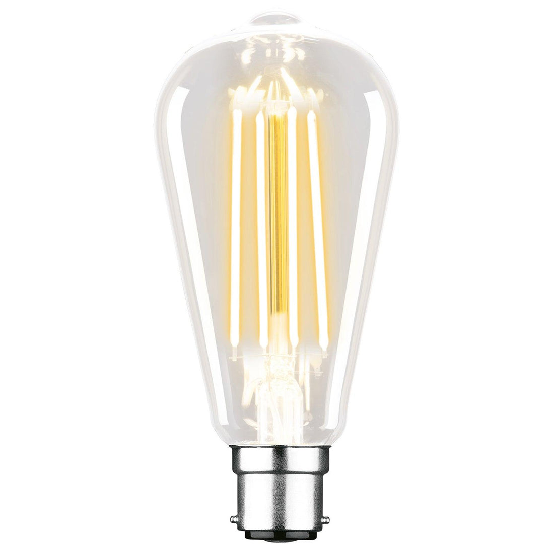 ST64 2700K B22 Pear Filament LED Globe Mercator