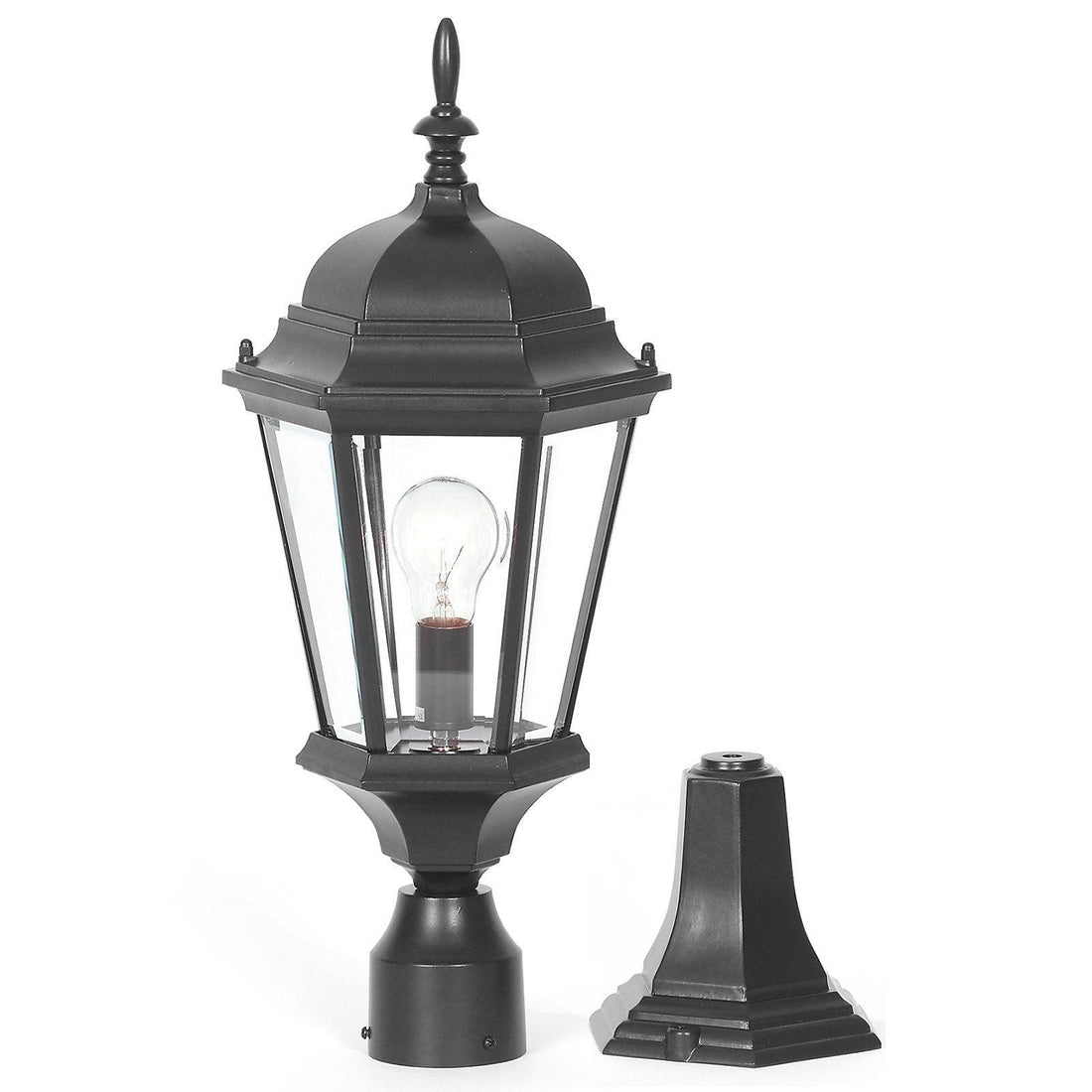 Yarra Outdoor Post Top Coach Light Mercator