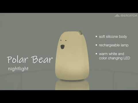Barney Polar Bear Night Light