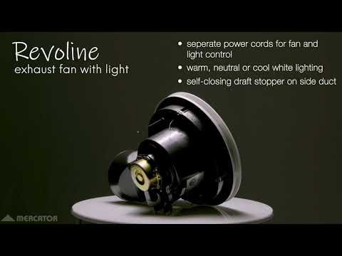 Revoline Bathroom Exhaust Fan With 13W LED