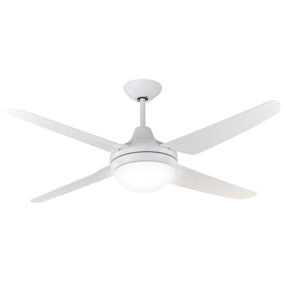 Clare 135cm AC Ceiling Fan with B22 Light – Mercator