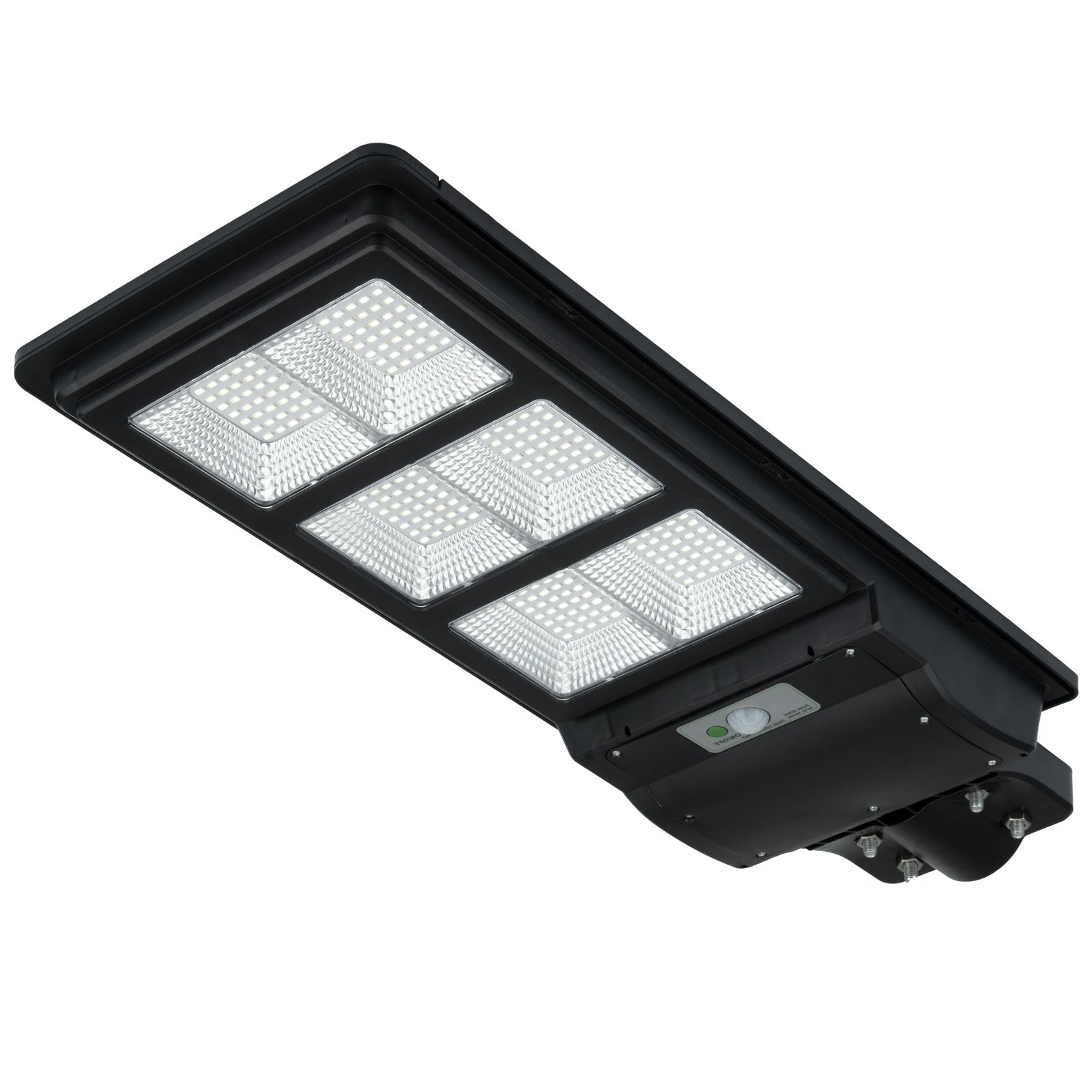 Solar street light store with remote