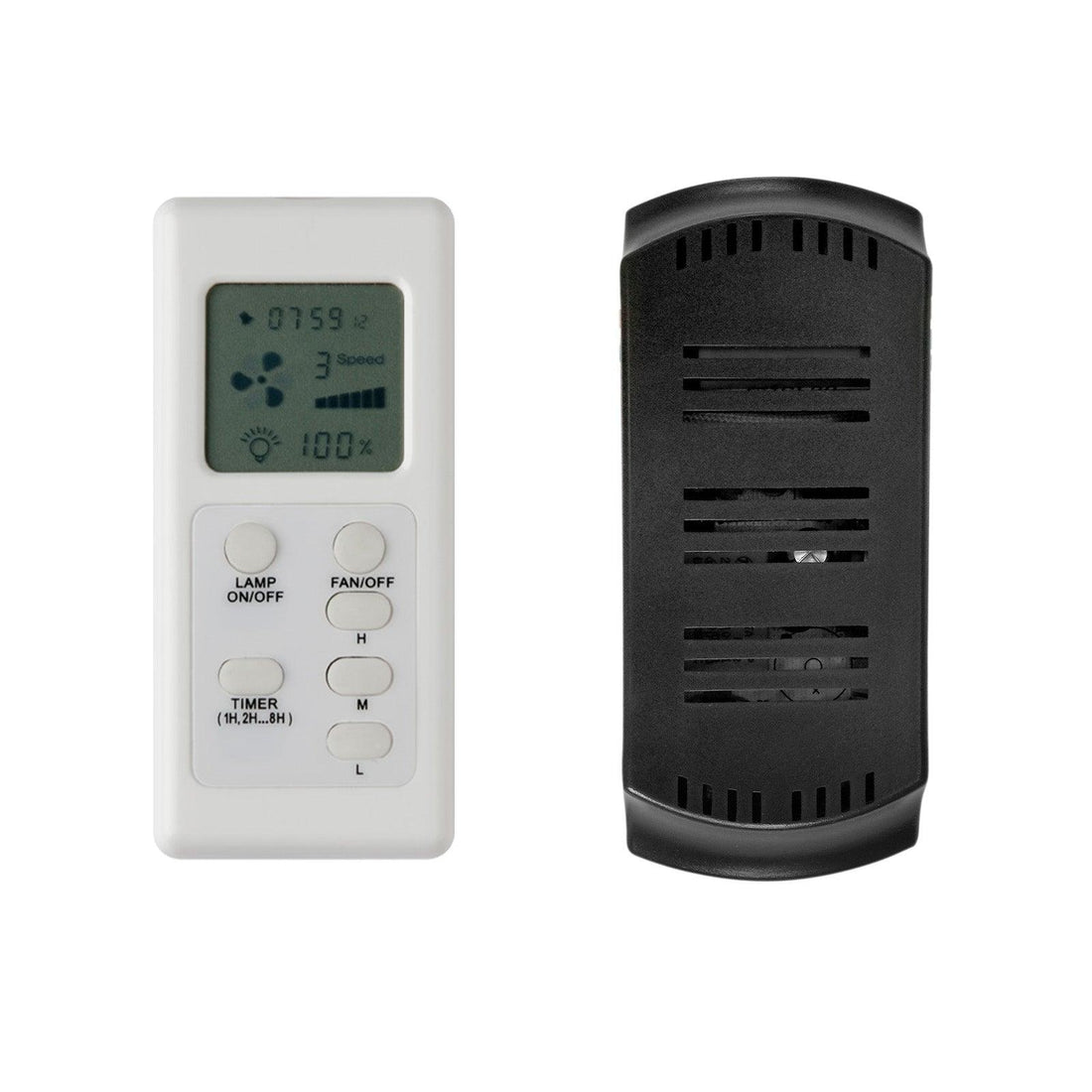 RF Remote Set with LCD Display for AC Ceiling Fans – Mercator