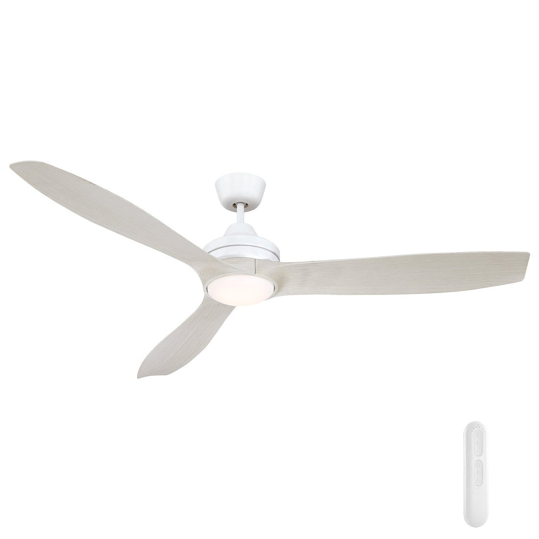Lora DC Ceiling Fan with LED Light and Remote Mercator