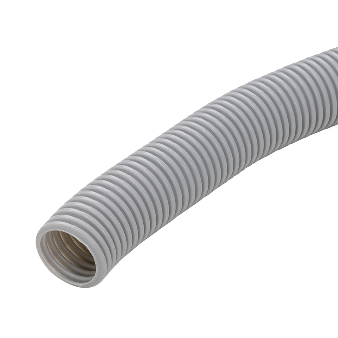 25mm x 20m Grey Medium Duty Corrugated with Metal Wire Conduit