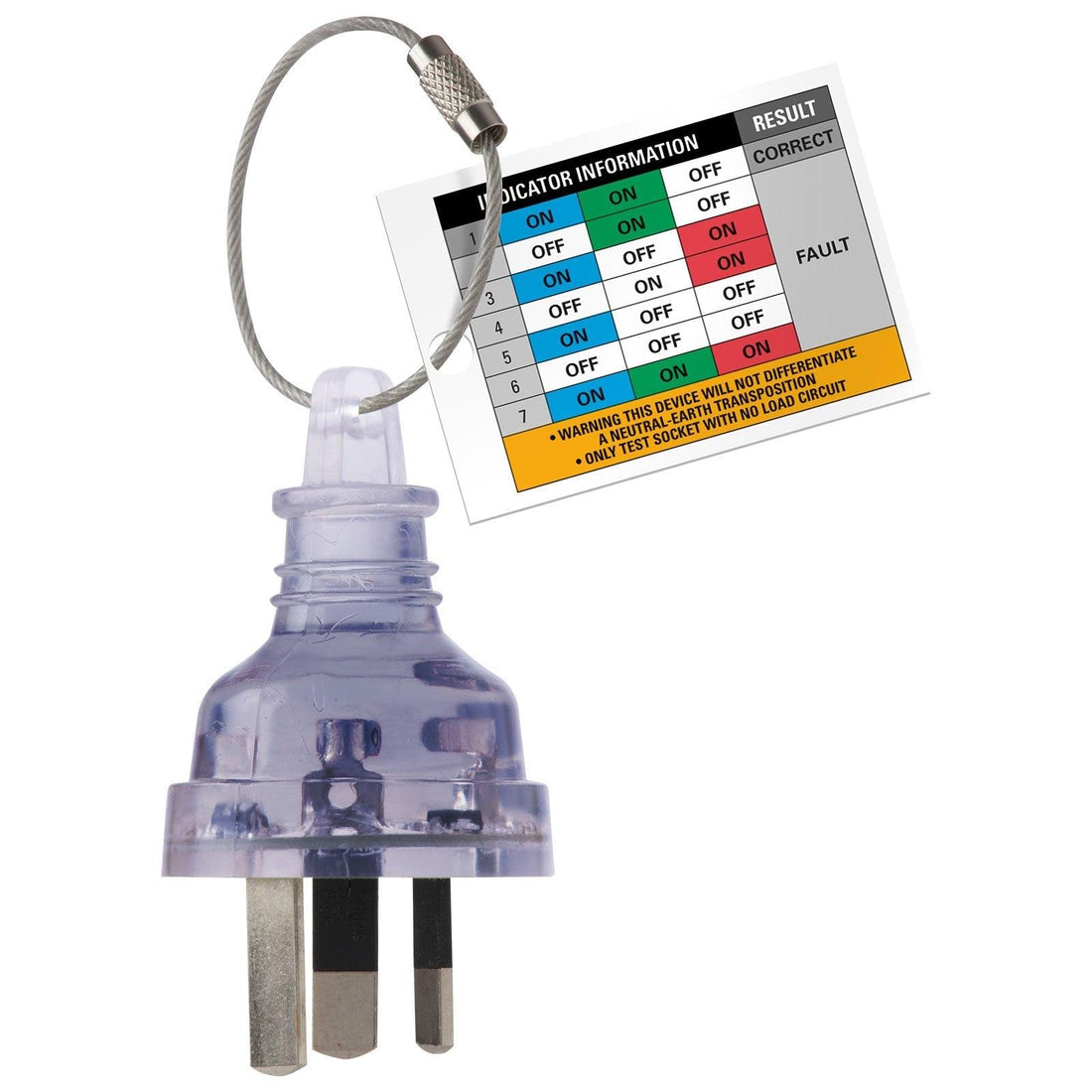 Power Outlet Tester Plug Mercator