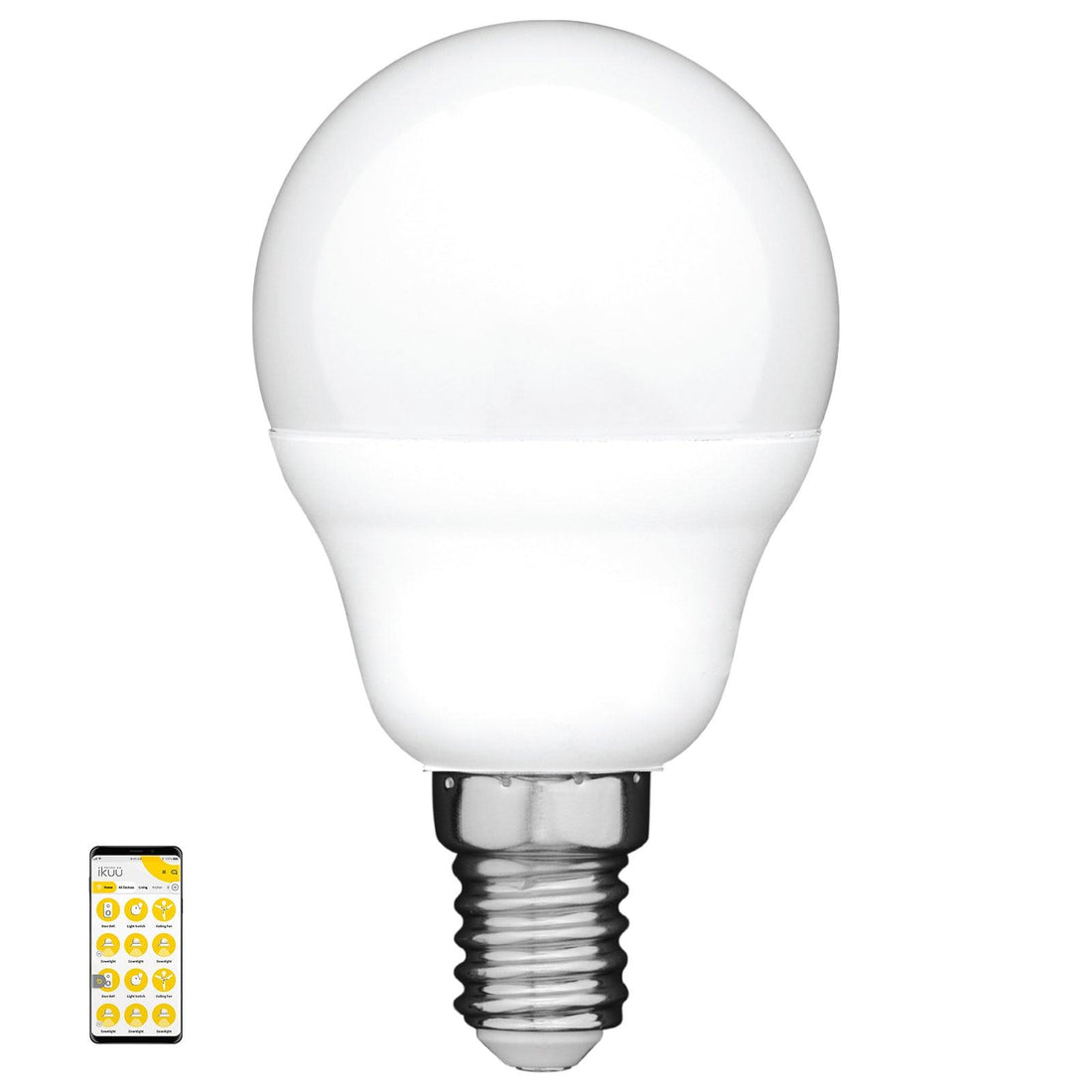 Fancy Round Ikuü Smart Wi-Fi E14 LED Globe Mercator