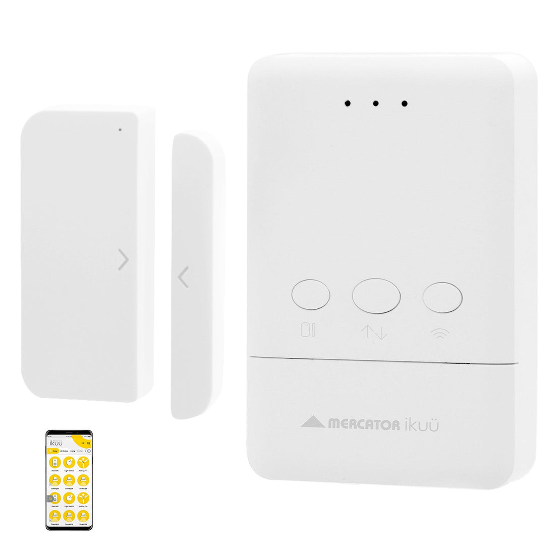 Ikuü Smart Wi-Fi Garage Door Control Kit