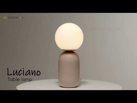 Luciano Opal Ball Table Lamp