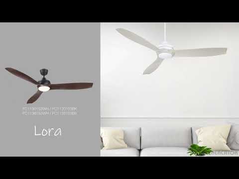 Lora 152cm DC Ceiling Fan with LED Light and Remote