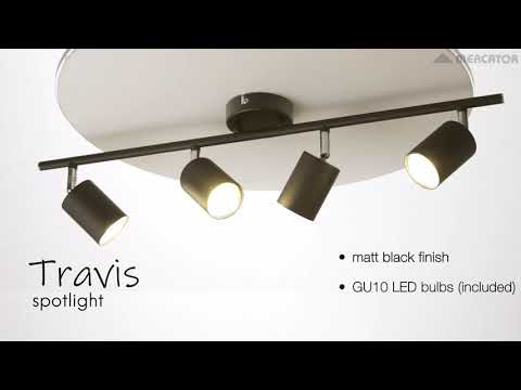 Travis 4 X 5W GU10 LED Spotlight